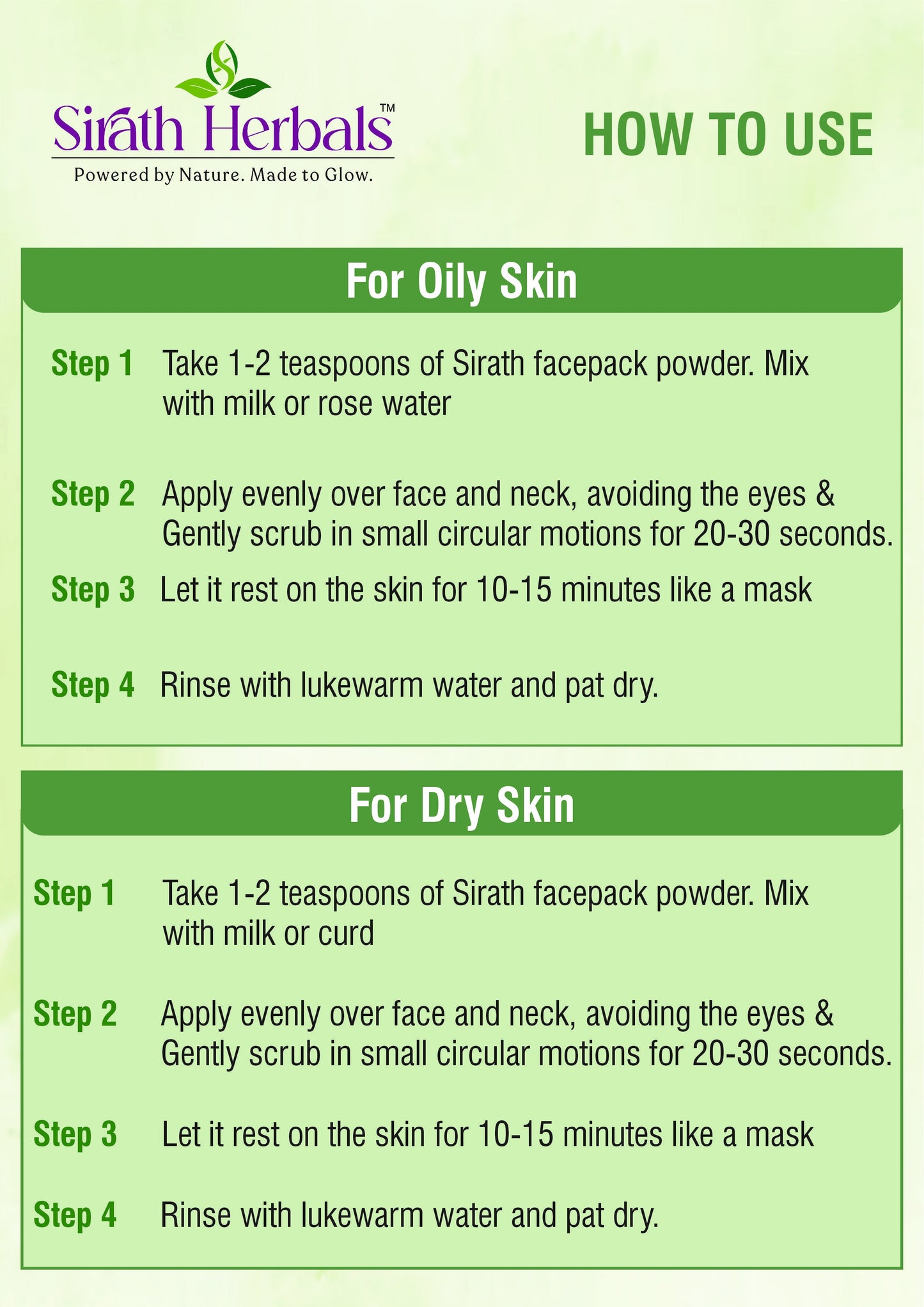Avarampoo Face Pack Powder – Natural Skin Brightening & Tan Removal
