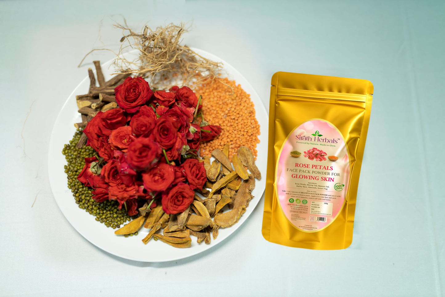 ROSE PETALS FACEPACK